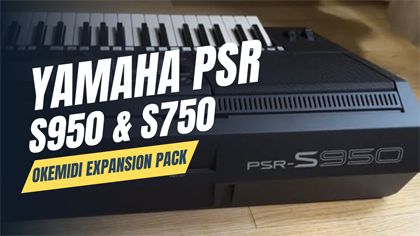 Yamaha psr s950 s750 expansion pack